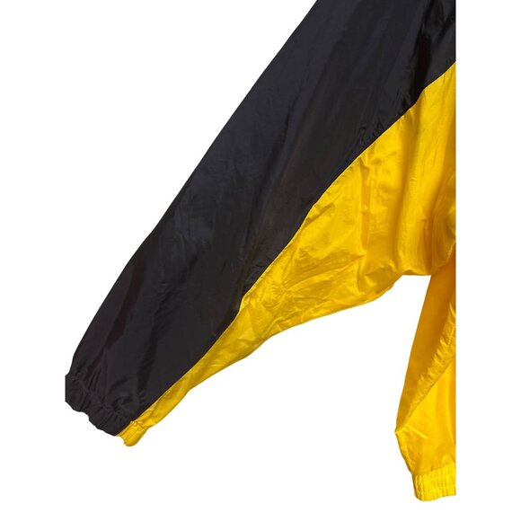 NASCAR Men's Jacket Checkered Flag Sports Matt Kenseth Windbreaker Yellow Large - Picture 2 of 8